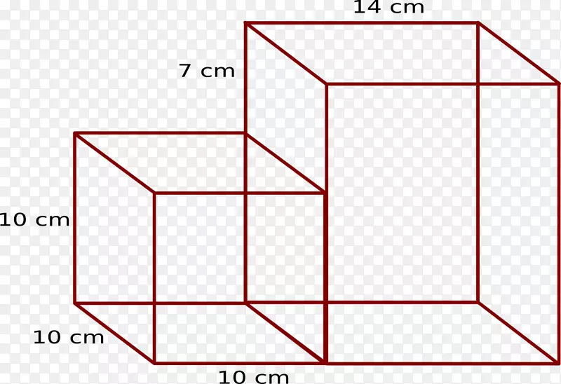 长方体表面积体积立方体
