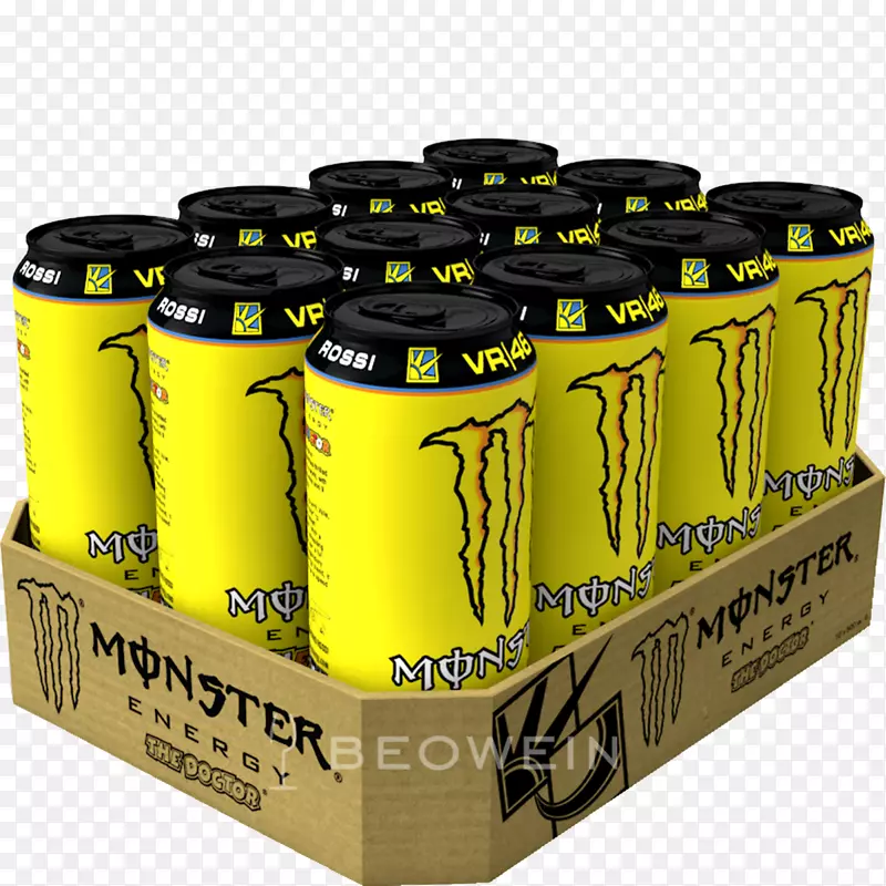 怪物能量饮料天空赛车队由VR46清爽冰茶-怪物能量饮料