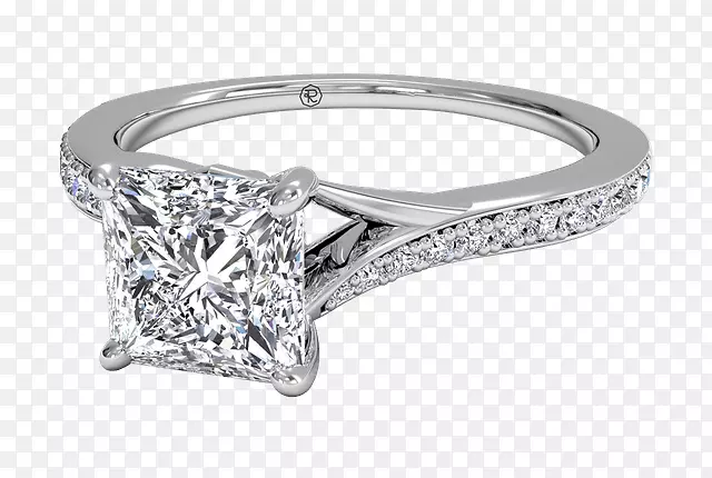 钻石切割婚戒订婚戒指-感觉棒极了
