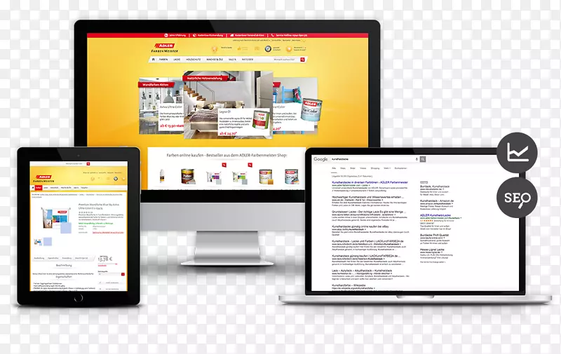 网页开发响应网页设计数字营销.Adler