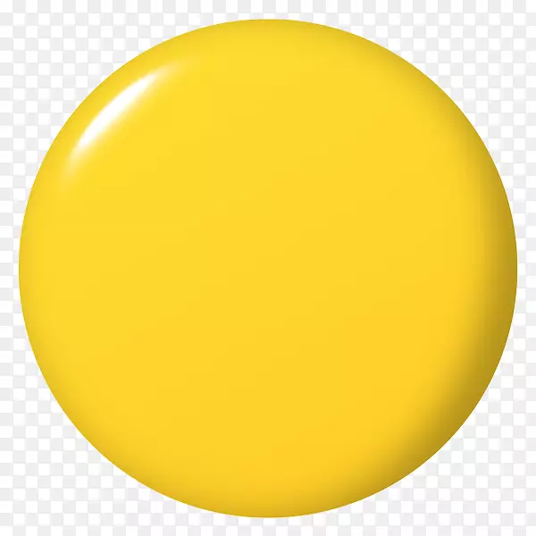 黄色剪贴画圆圈