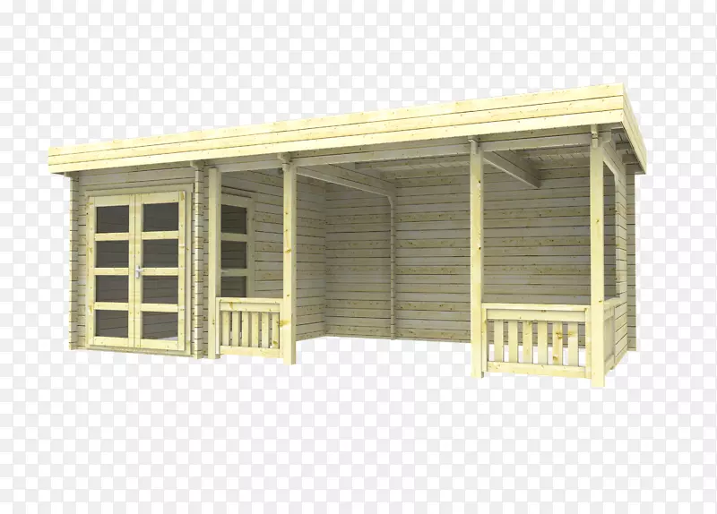 小木屋棚露台阳台窗