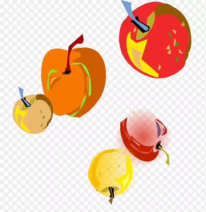 水果剪贴画设计