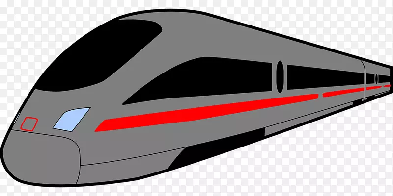 铁路运输列车高速铁路剪辑艺术列车