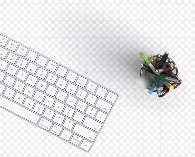 电脑键盘电脑鼠标无线键盘笔记本神奇鼠标-清理您的办公桌日