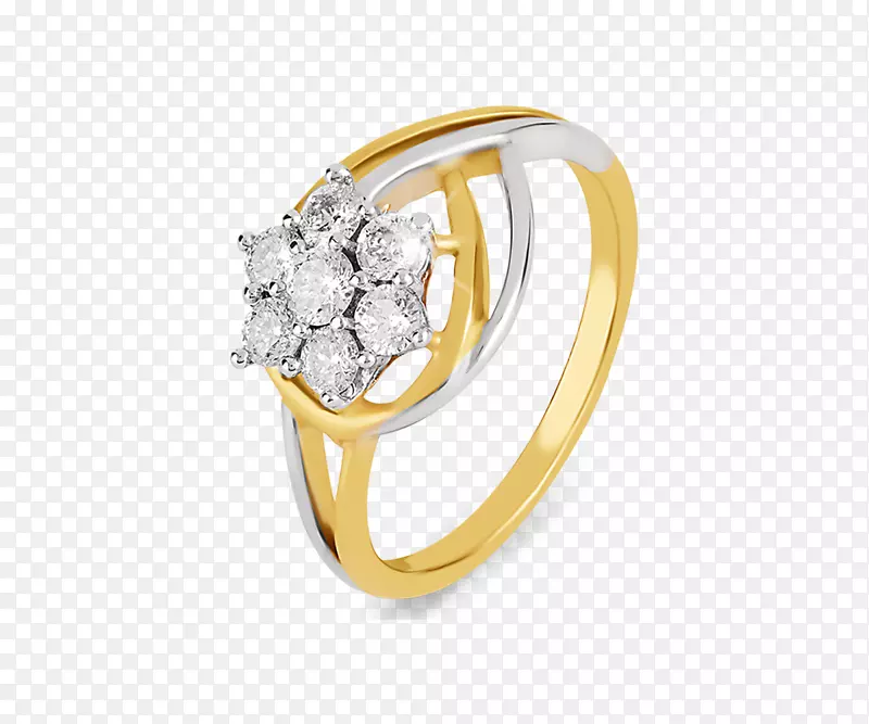 耳环，结婚戒指，珠宝，钻石.印度珠宝