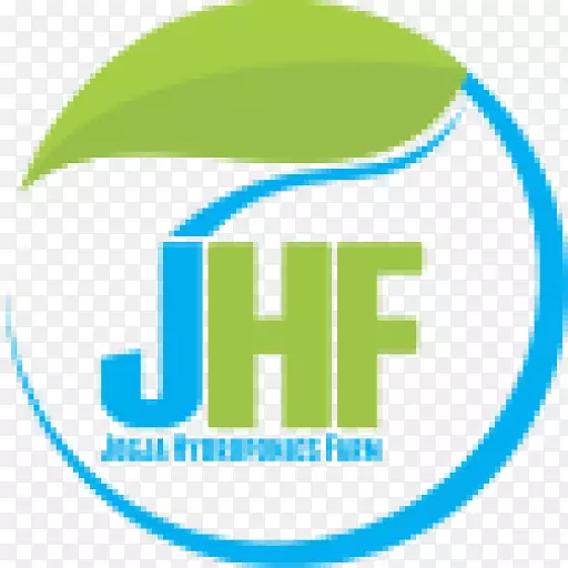 Jhf工作室水培果园农场标志-徽标sosial媒体