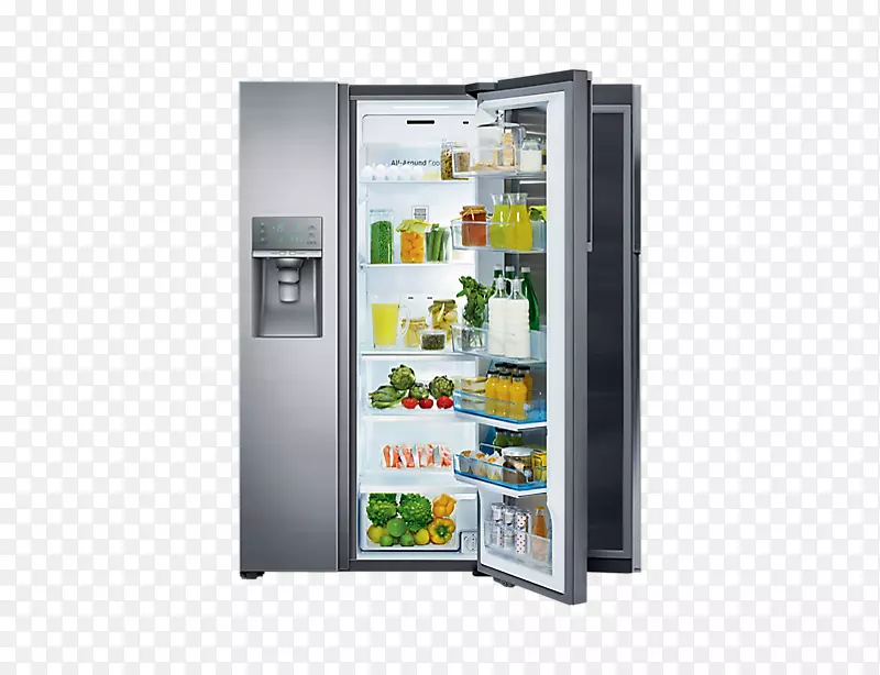 冰箱自动解冻三星食品陈列柜rh77h90507h-冰箱