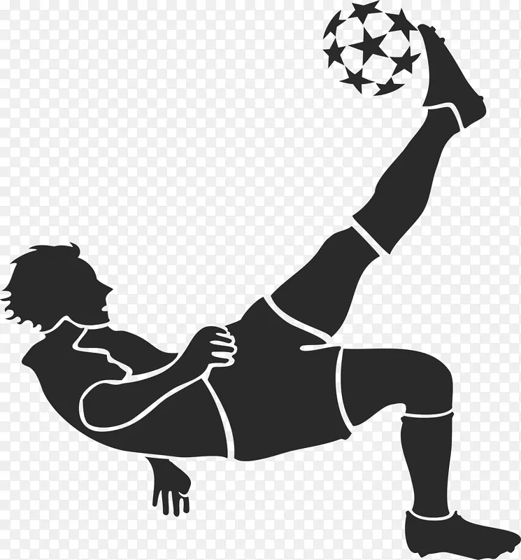 足球运动员运动剪贴画-英格兰足球
