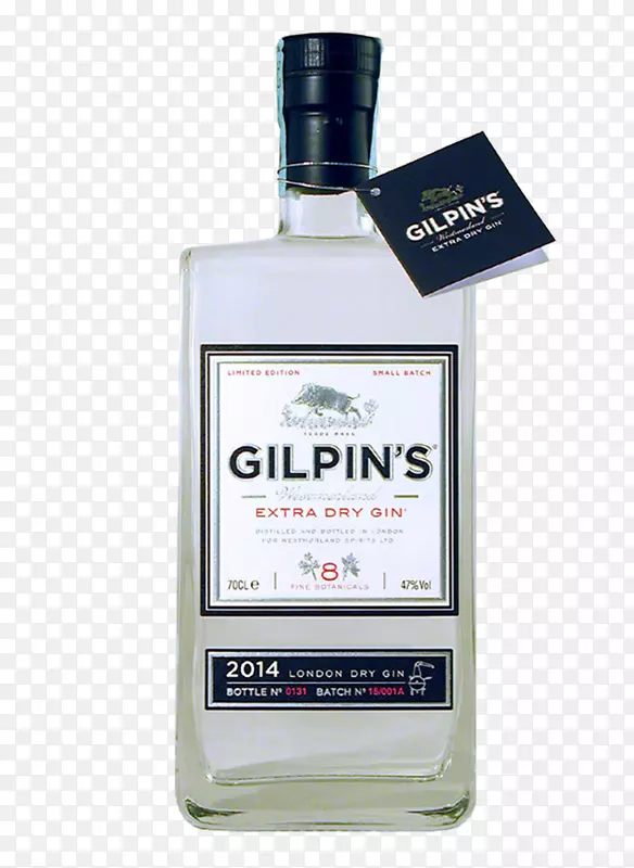 利口酒Gilpin‘s Westmorland特干杜松子蒸馏饮料马提尼鸡尾酒
