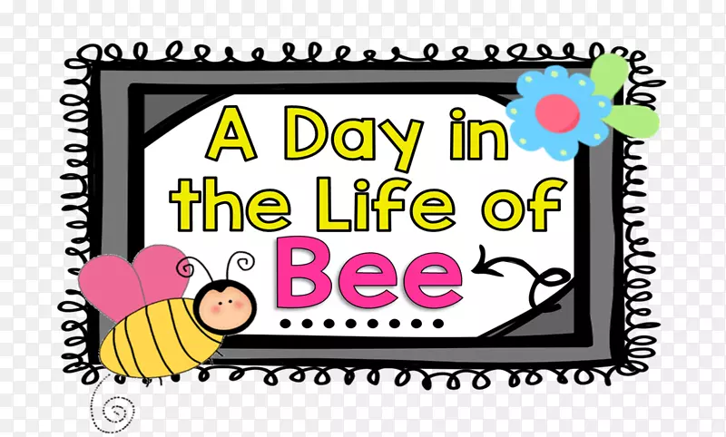 博客蜜蜂在生活剪贴画中的一天-三角学小抄