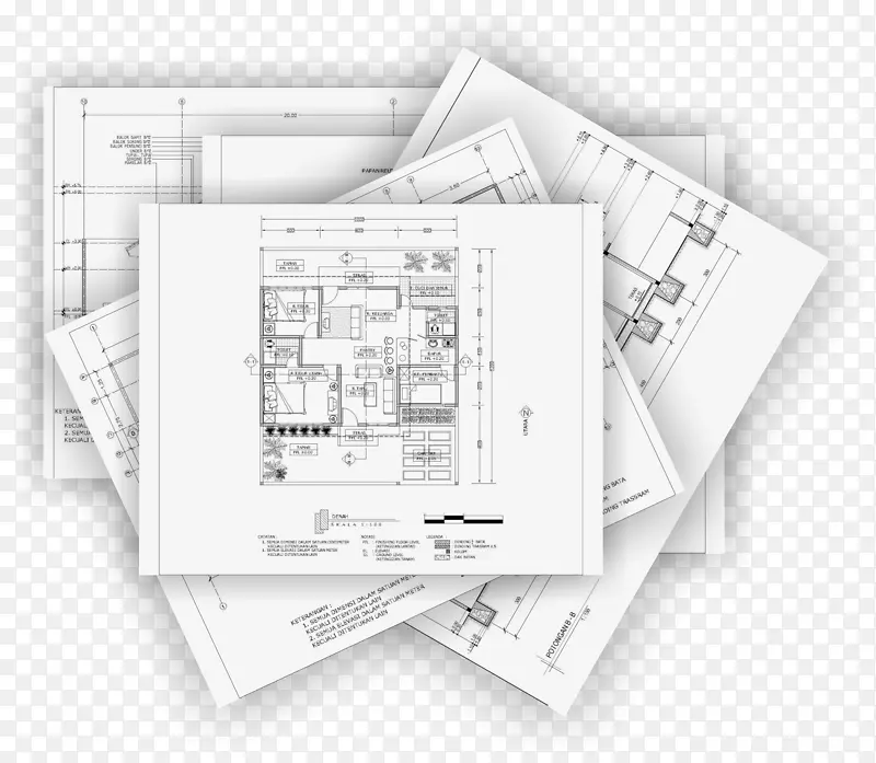 AutoCAD住宅平面图-设计