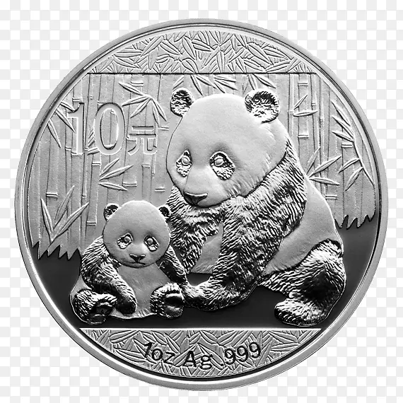 大熊猫银币