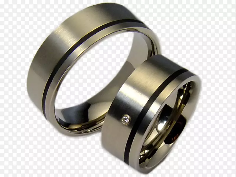 结婚戒指białe złoto珠宝订婚戒指