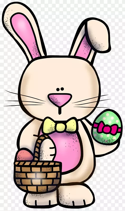 复活节兔子写单词-兔子
