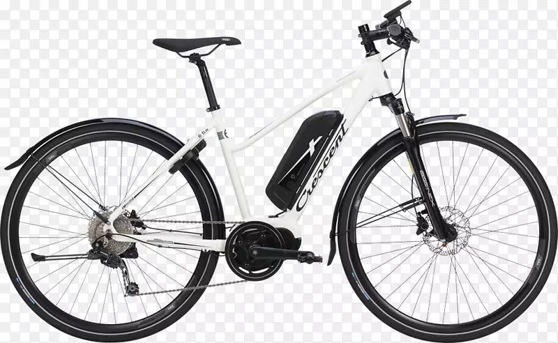 电动自行车-交叉立方体自行车立方体交叉混合动力400自行车