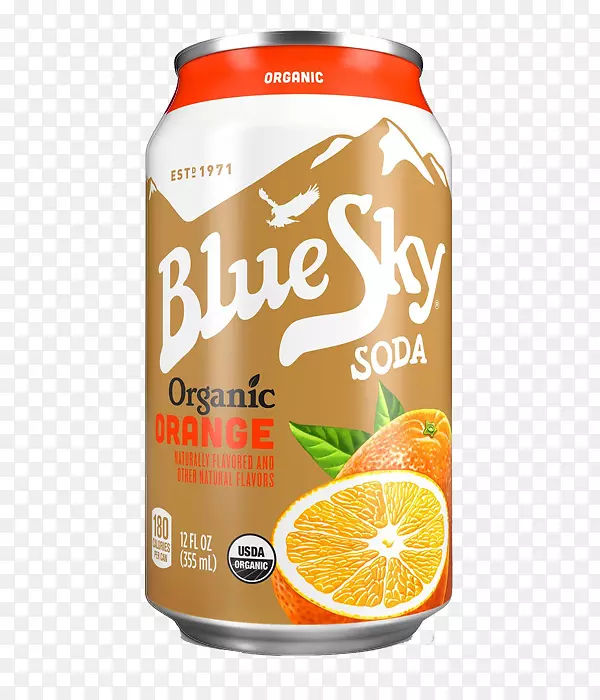 汽水蓝天饮料公司橙汁软饮料有机食品根啤酒可口可乐