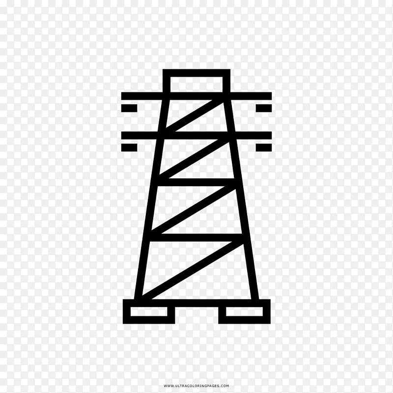 输电塔电力传输电能输电塔