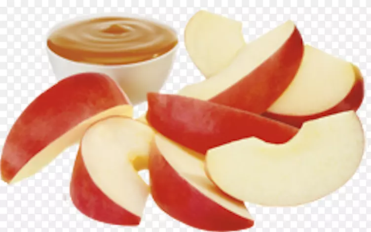 焦糖苹果食品剪贴画-苹果