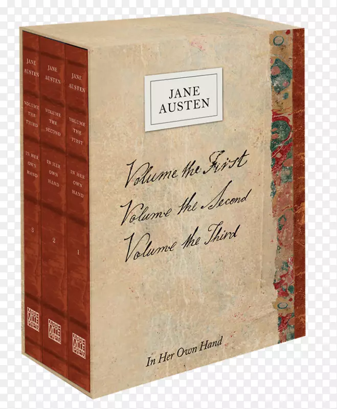 简·奥斯汀的第三卷：在她自己的手卷里，第一本是简·奥斯汀的书：在她自己的手卷里，第二本书-简·奥斯汀