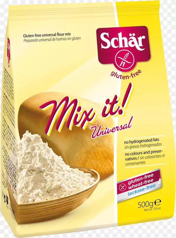 无麸质膳食粉Sch r ag/SpA面包-面粉