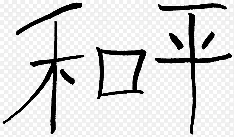 汉字和平符号