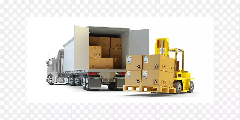 运输货物少于卡车运输物流-装货卡车