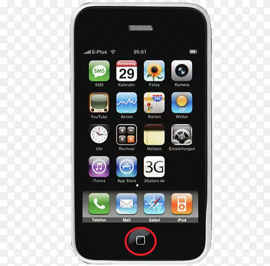 iPhone3GS iPhone4s iPhone5c-主页按钮iphone