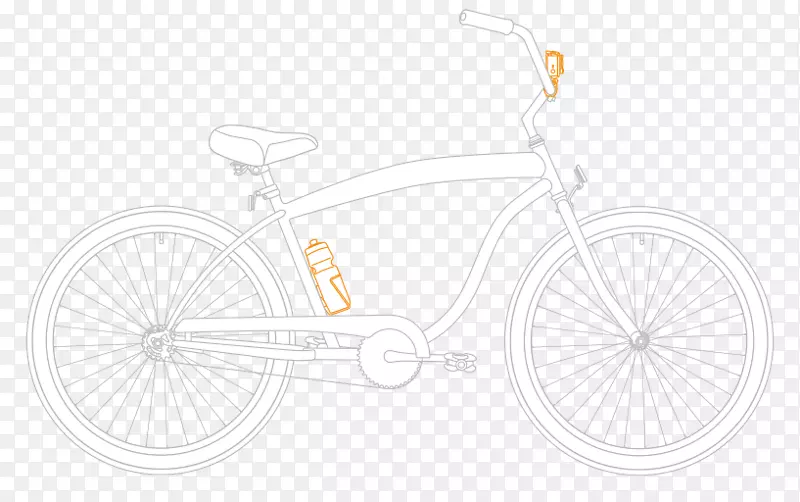 自行车车轮，自行车架，自行车马鞍，道路自行车，赛车，自行车-水鼓