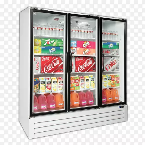 冰箱窗滑动玻璃门-冰箱