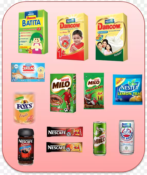 产品营销雀巢零售分销-Produk印度尼西亚