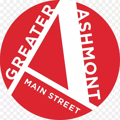 大灰蒙特主要街道标志林赛山设计品牌阿什蒙特站