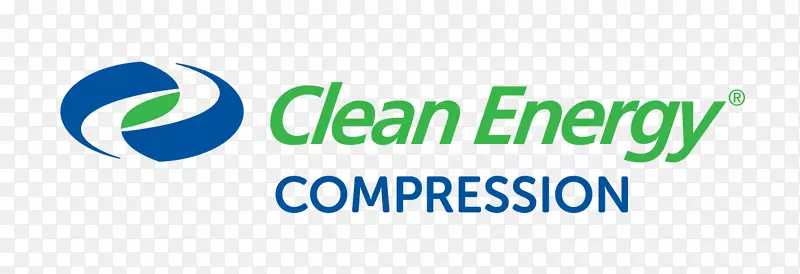 清洁能源压缩标志可再生能源清洁能源燃料公司。天然气-低能
