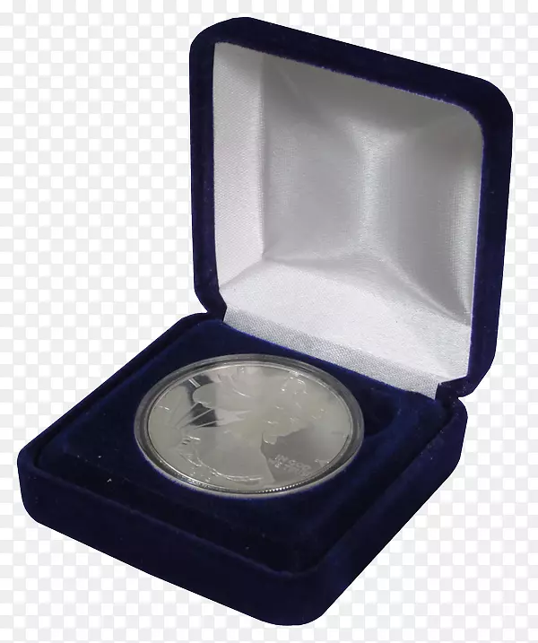 银盒展示柜硬币天鹅绒盒