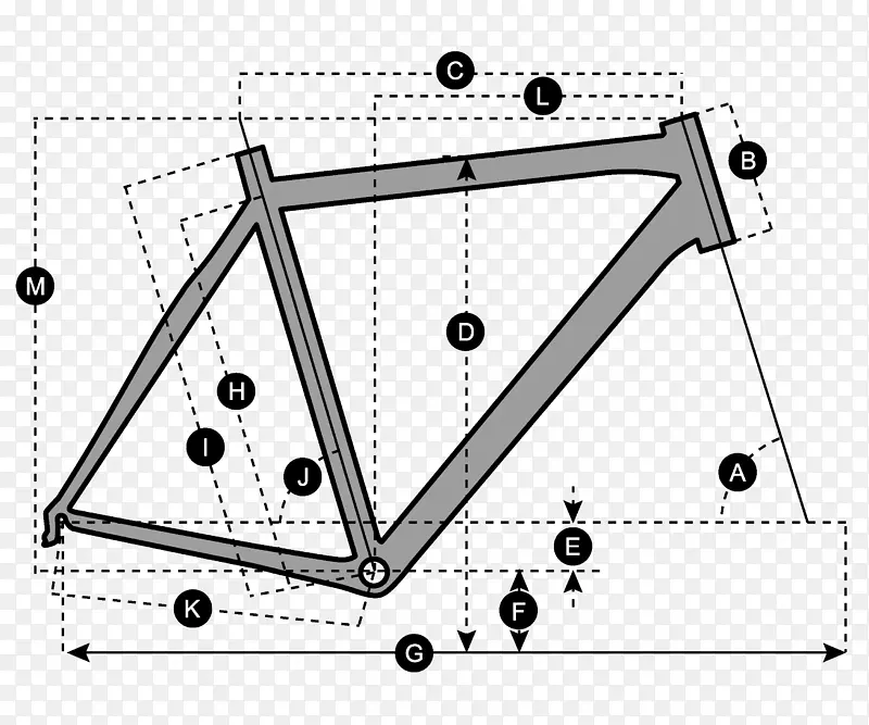 自行车车架盘式制动几何斯科特运动.自行车