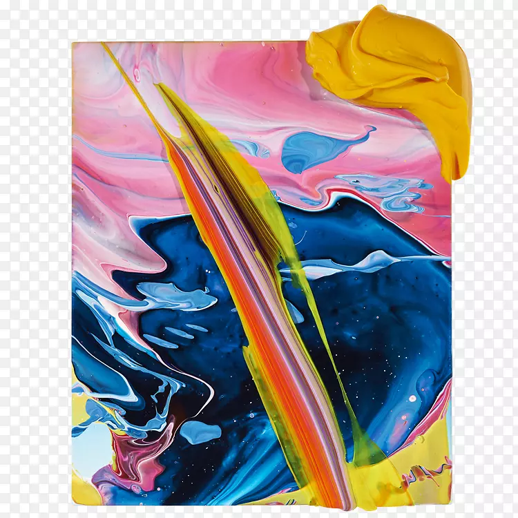 亚克力绘画抽象艺术画布-1983年出生