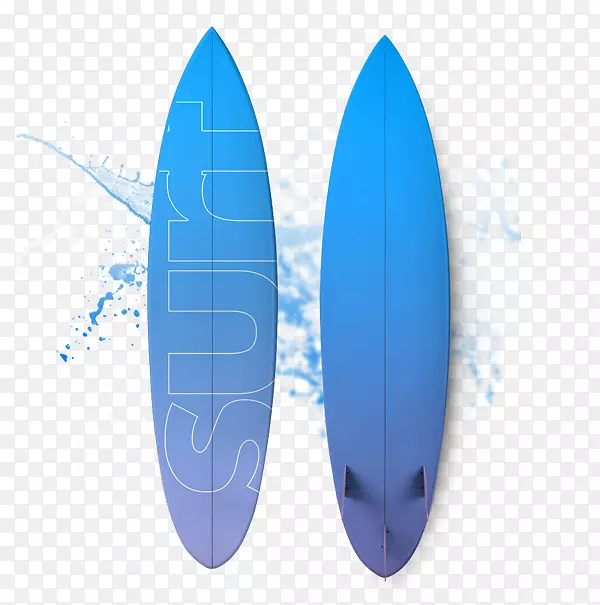 冲浪板微软蔚蓝设计