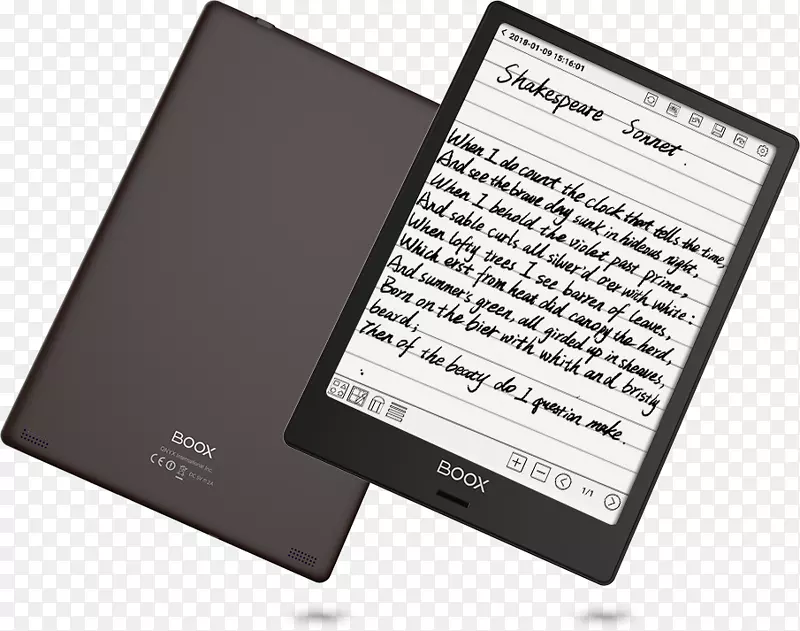 电子阅读器Boox索尼阅读器电子书-android的比较