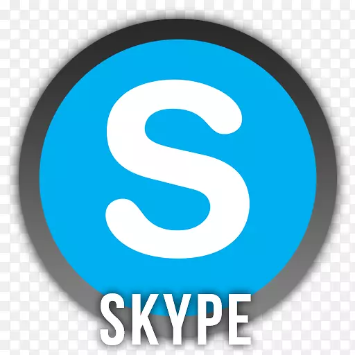 计算机图标skype桌面环境.skype