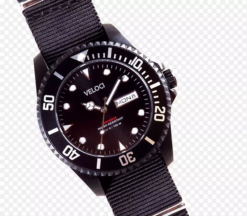 腕带劳力士潜水员白鲸手表