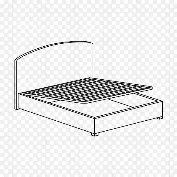 床架床垫线角床垫