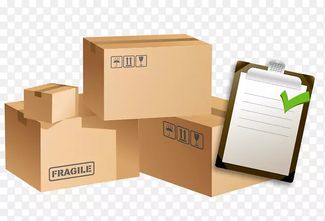 纸箱包装及贴标塑料盒