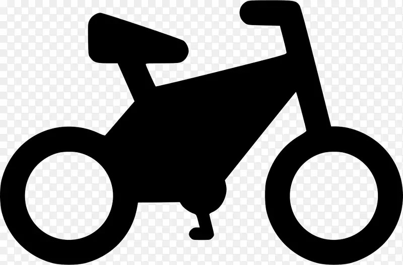 自行车电脑图标摩托车剪贴画-自行车