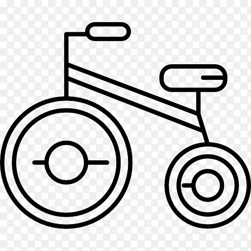 电脑图标剪贴画-自行车