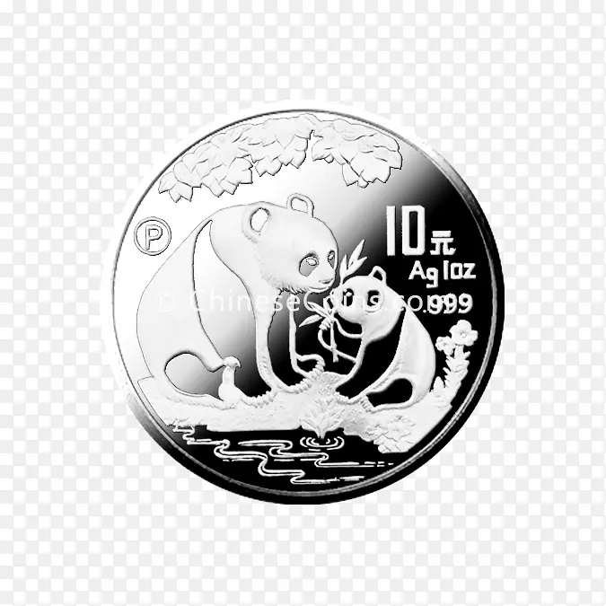 银质熊猫大熊猫金熊猫-金币