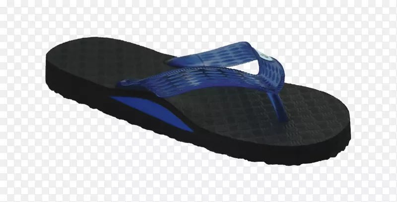 拖鞋滑凉鞋蓝色夏威夷鞋