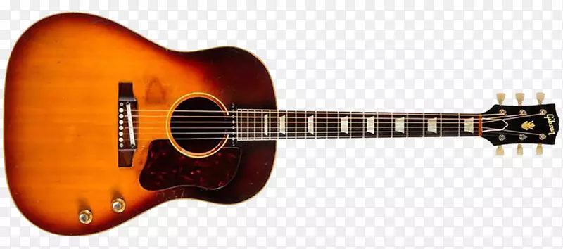 吉他披头士装备电吉他披头士吉普森j-160 e-约翰列侬