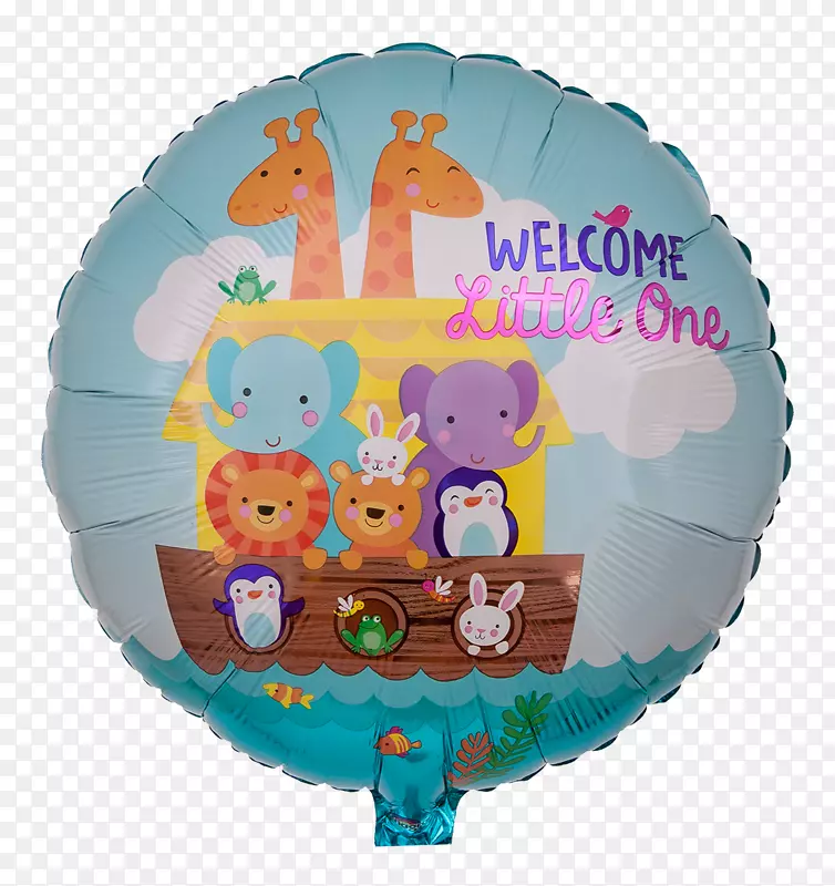 玩具气球欢迎小婴儿分娩-气球