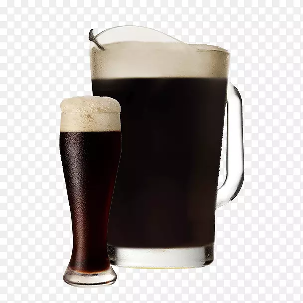 工艺啤酒棕色啤酒酿酒厂啤酒杯-啤酒