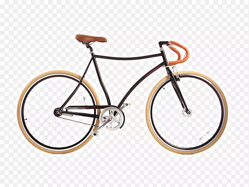 桑米自行车固定档自行车单速自行车